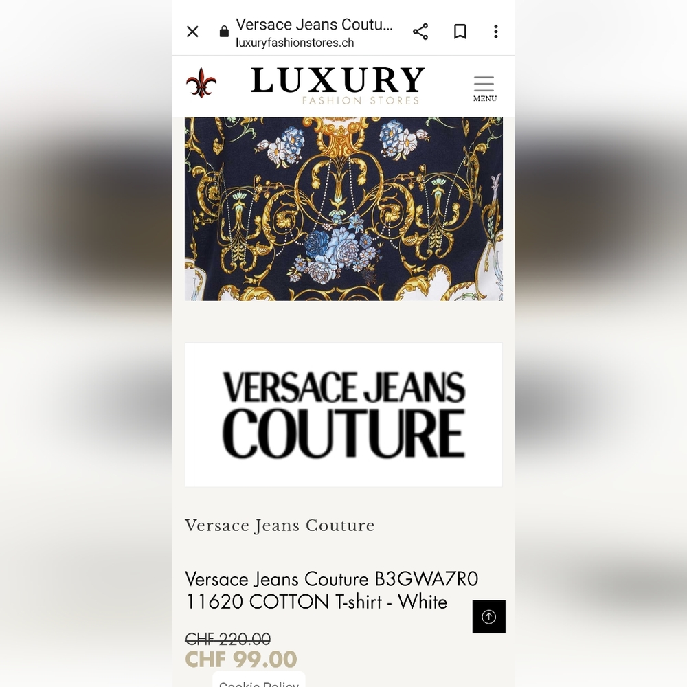 Men's Versace Shirt